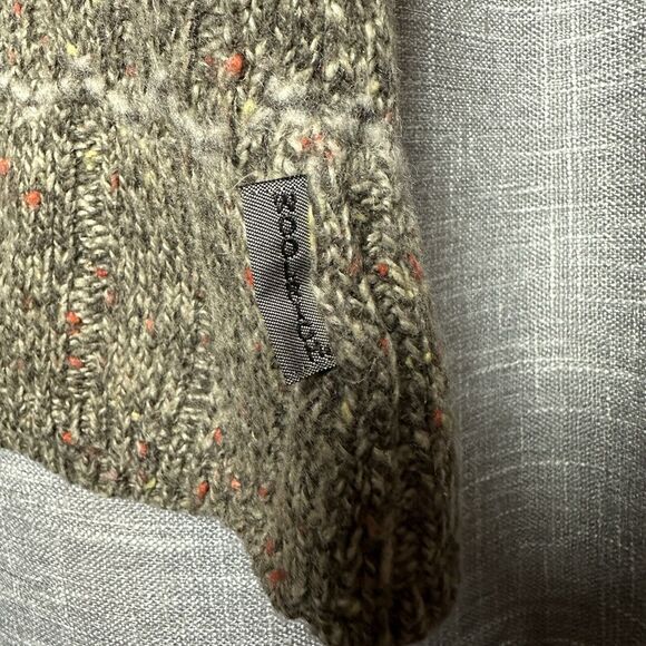 Woolrich Full Zip Sweater Vest Womens L Wool Stretch Outdoors Cozy Hiking Camp - Picture 7 of 10